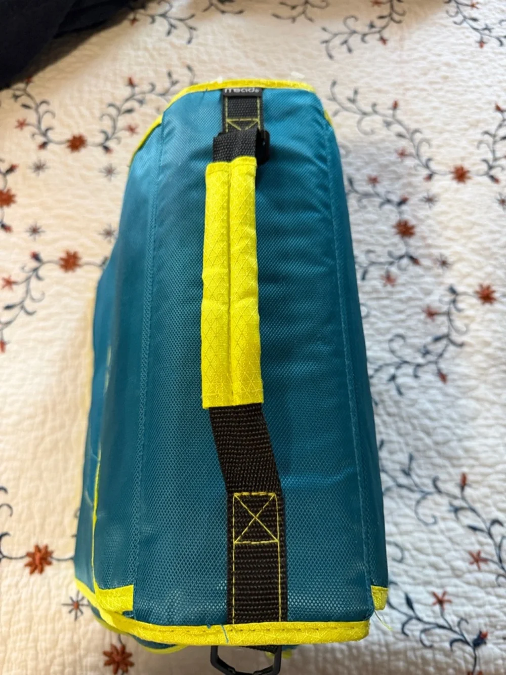 Five Star Teal Binder Organizer with Lime Trim